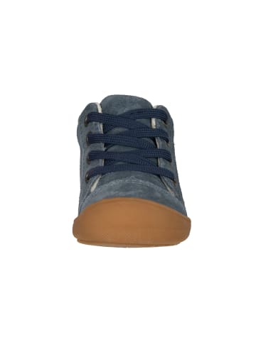 Trollkids Leder-Lauflernschuhe Noresund in mystic blue