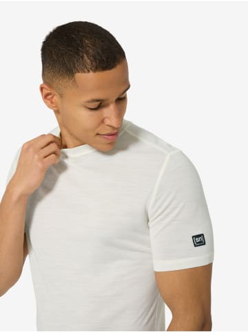 super.natural Merino T-Shirt M SIERRA140 TEE in weiß
