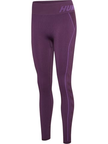 Hummel Leggings "Hmlte Christel Seamless Mw Tights" in Lila