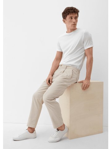 s.Oliver Hose lang in Beige