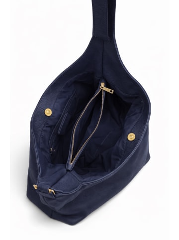 collezione alessandro Schultertasche " PetiteCuir " in blau