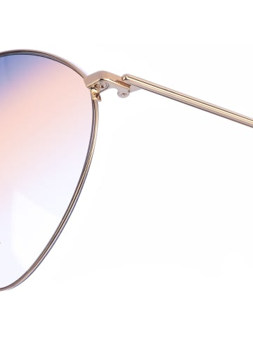 Victoria Beckham Sonnenbrille in Gold