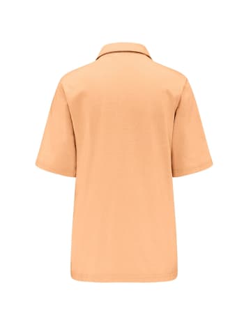 GOLDNER Kurzgröße: Poloshirt Stretchbequemes Poloshirt in melba