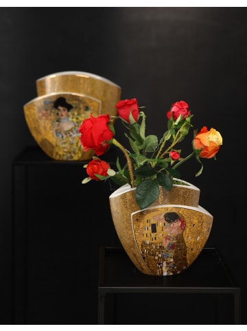 Goebel Vase " Klimt Der Kuss Adele Bloch Bauer " in Bunt