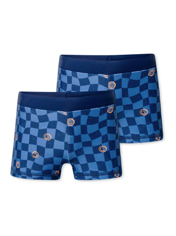 Schiesser Badehose Aqua Kids in Indigo