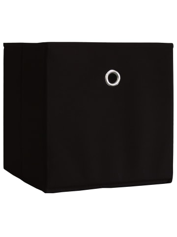 VCM  2er Set Faltbox Klappbox Aufbewahrungsbox Boxas in Schwarz