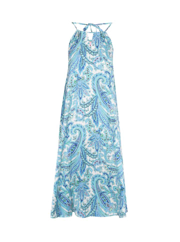 IZIA Women Dress in blue multicolor