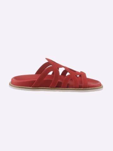 Heine Pantolette in rot