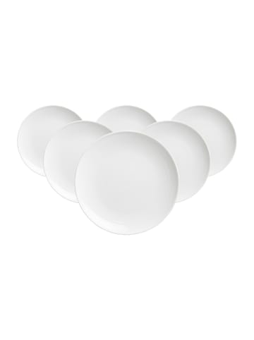 6er Set Dessertteller Suomi in Beige ø 20 cm