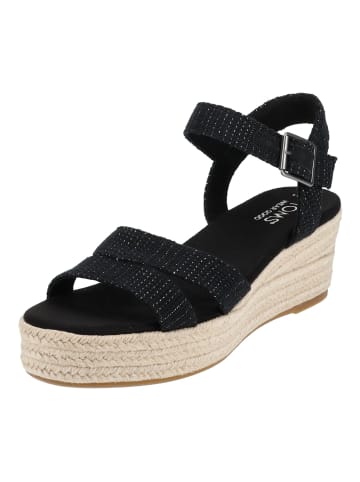 TOMS Sandalen in Schwarz