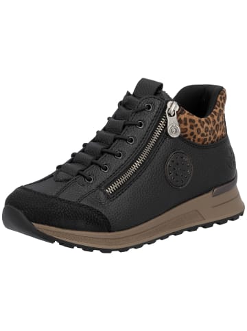 rieker Schnürstiefel in schwarz