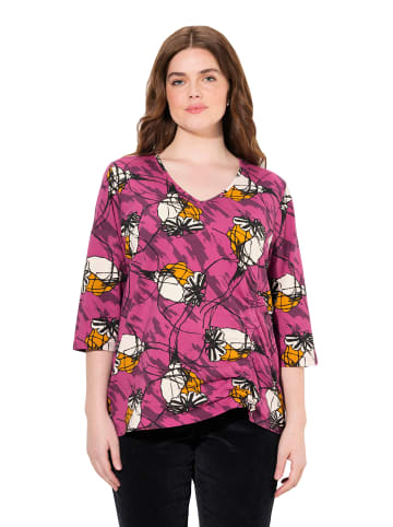 Ulla Popken Shirt in fuchsia