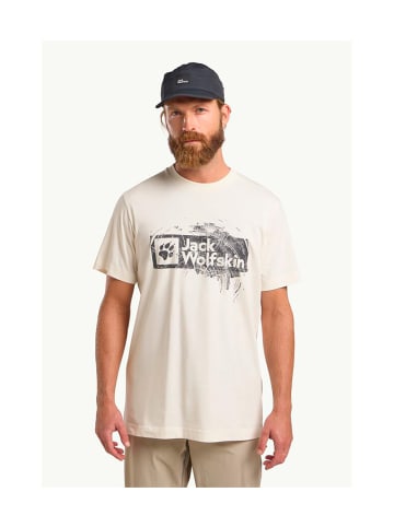 Jack Wolfskin Tshirt in Weiß