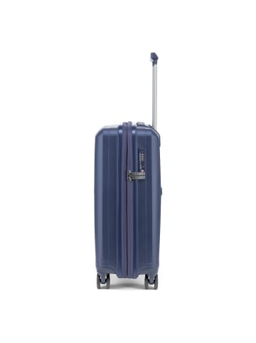 Epic Halo 4 Rollen Kabinentrolley 55 cm mit Dehnfalte in peacot blue
