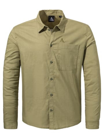 Schöffel Hemd "Shirt Style Chanduy MNS" in solid olive