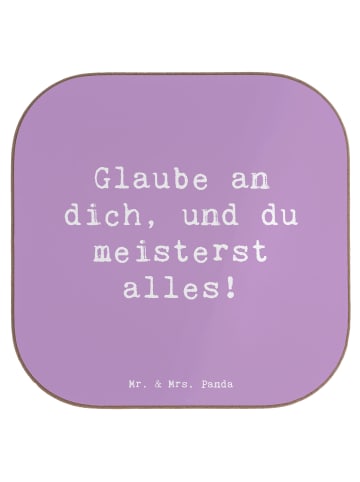 Mr. & Mrs. Panda Untersetzer für Gläser Spruch Stolpersteine im ... in Lavendeltraum