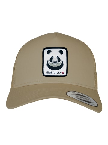 F4NT4STIC Trucker Cap Panda in Khaki