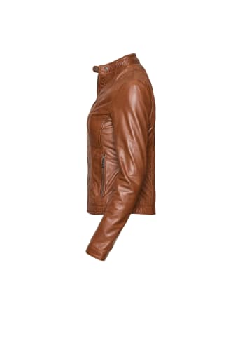 Bugatti Lederjacke BULady-121 in Cognac