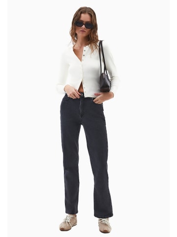 OXXO Röhrenhose DARK GREY DENIM