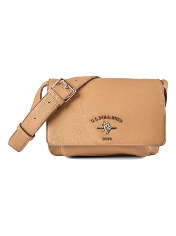 U.S. Polo Assn. Stanford Umhängetasche 20 cm in camel