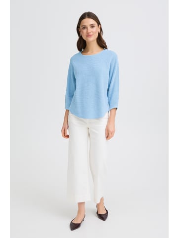 Fransa Strickpullover halbarm FRSINJA Loose fit in Hydrangea