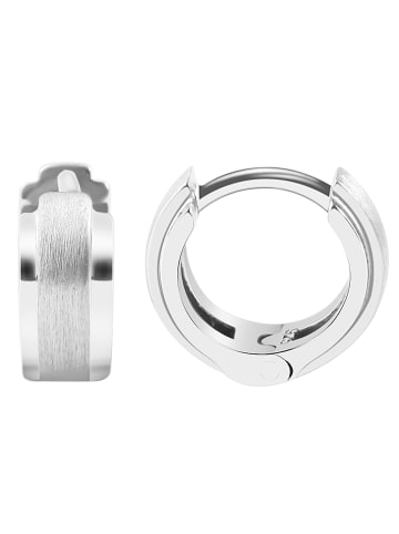 Adeliás Damen Creolen aus 925 Silber in silber