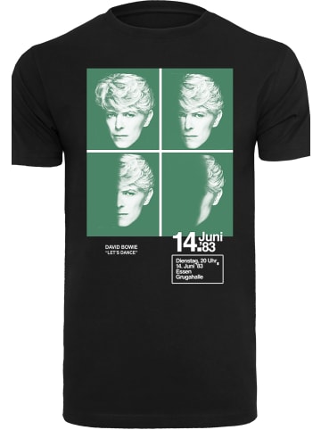 F4NT4STIC T-Shirt David Bowie 1983 Concert Poster in schwarz