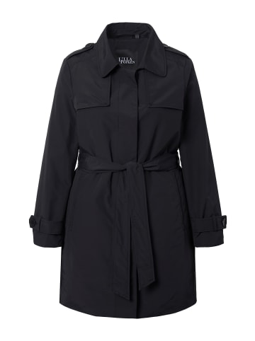 Ulla Popken Mantel in schwarz
