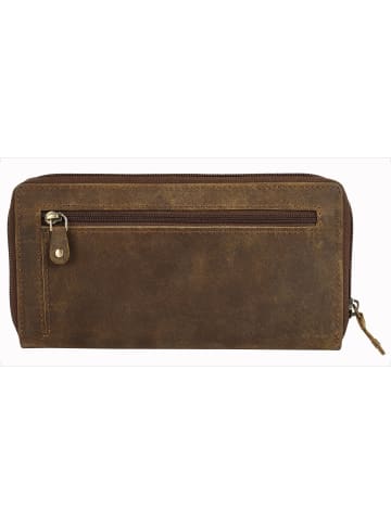 Landleder Geldbörse in braun