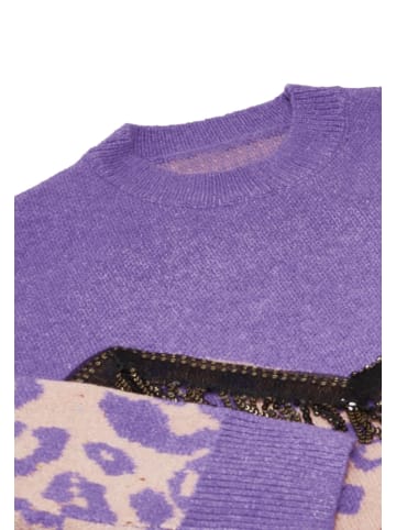 VIRITA Women Strickpullover in Lavendel Rosa