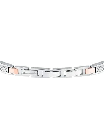 Maserati Herren-Armband Edelstahl Iconic Silber