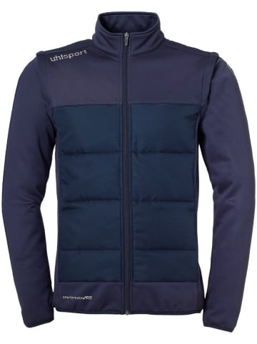 uhlsport  Trainingsjacke "Essential Multi Jacket With Rem. Sleeves" in Blau