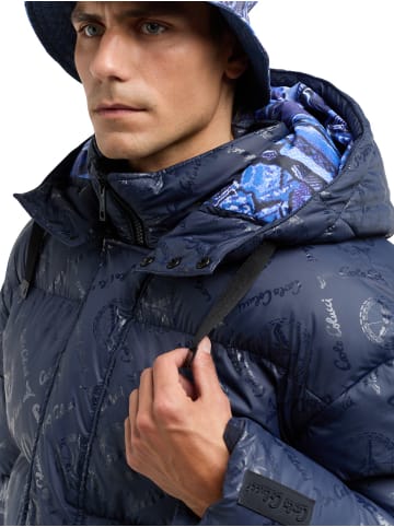 Carlo Colucci Winterjacke De Zanet in Navy