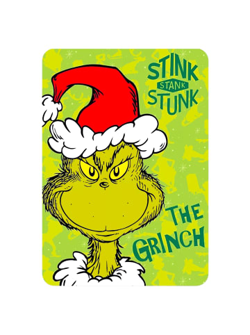 The Grinch Fleecedecke Der Grinch - (L) 140 cm x (B) 100 cm in Grün