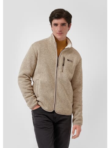 s.Oliver Sweatshirt Jacke in 80W0_helles beige