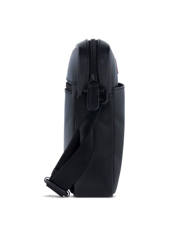 Bugatti Clark Umhängetasche Leder 18 cm schwarz