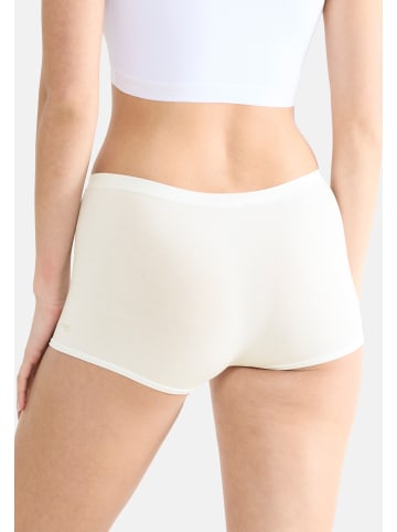 Sloggi Short Slip GO Sense in Schwarz / creme
