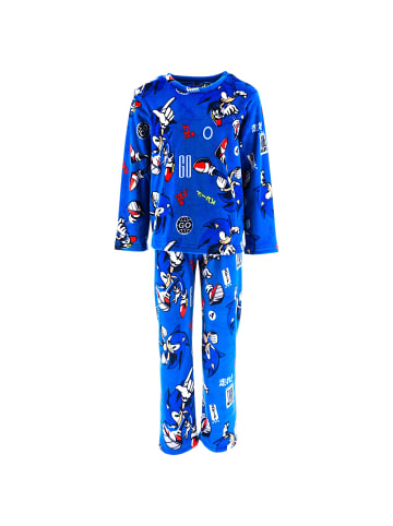 Sonic Schlafanzug Sonic The Hedgehog in Blau