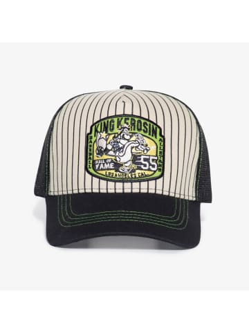 King Kerosin King Kerosin Trucker Cap Hall of Fame 55 in ecru