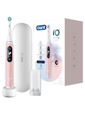 Oral-B Elektrische Zahnbürste "iO Series 6 + Reiseetui" in Pink