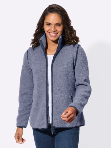 WITT WEIDEN Fleece-Jacke in taubenblau