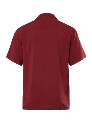 Men Plus Hemd in kupfer braun