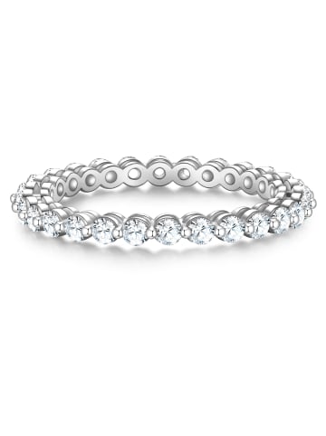 Glanzstücke München Ring aus Sterling Silber mit Zirkonia in silber