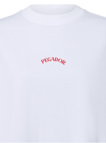 PEGADOR T-Shirt Malli in weiß