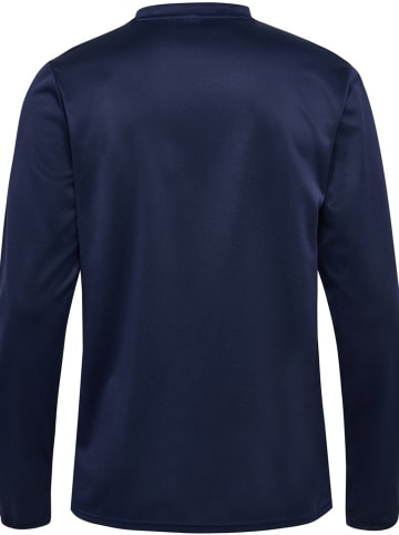 Hummel Hoodie "Hmlessential Sweatshirt" in Blau