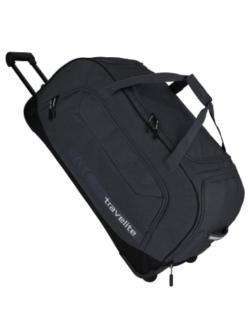 travelite Kick-Off - Rollenreisetasche 77 cm XL (schwarz) in anthracite