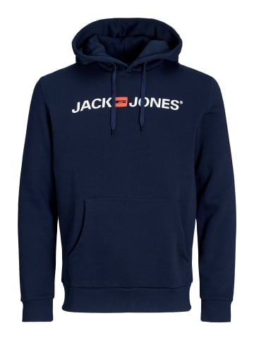 JACK & JONES PLUS Kapuzenpullover in Navy Blazer