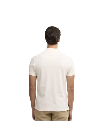 Barbour Creme Baumwolle Poloshirt