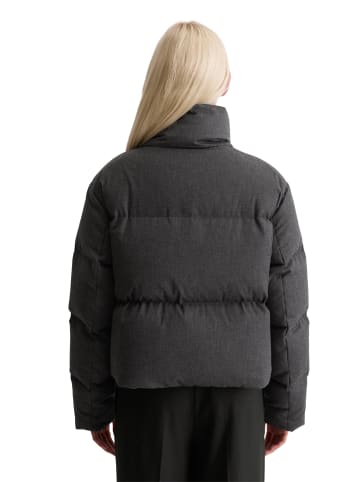 Marc O'Polo Daunen-Pufferjacke relaxed in Dark Grey Melange