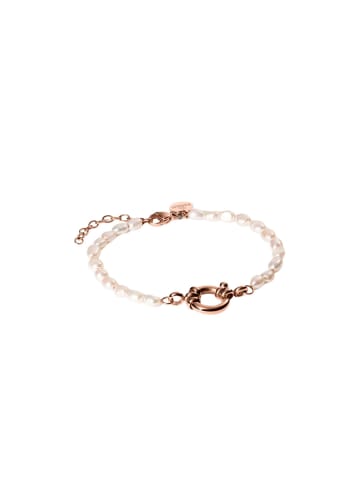 PURELEI Armband Pearl Charm in Rosegold